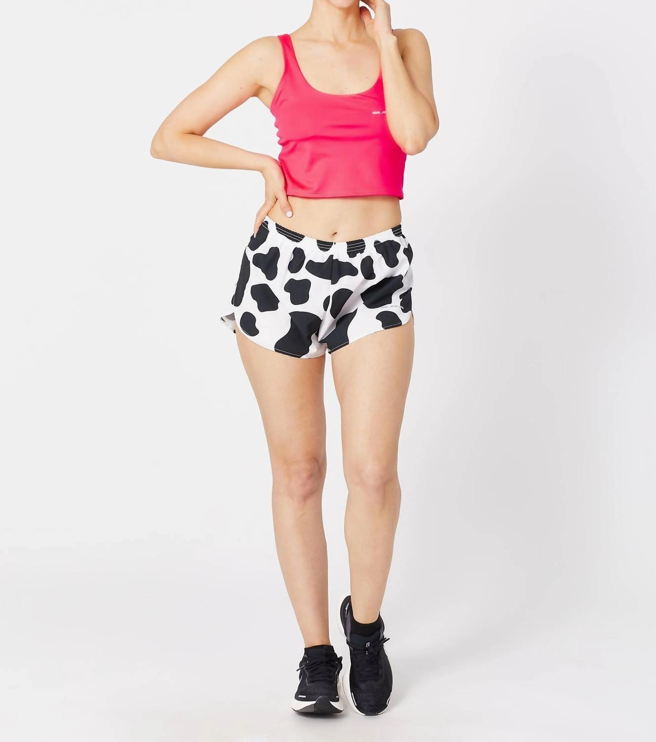 waterproof Travel Shorts 1" Elite Printed Split Short In Moo