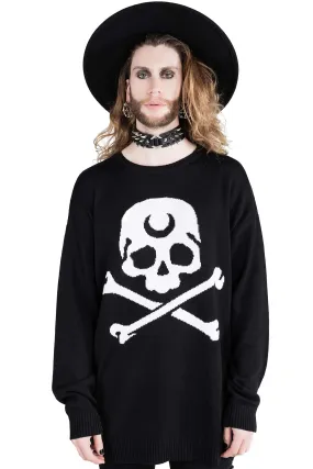 2 The Bone Knit Sweater Eco Conscious Manufacturing Soft Microfiber Surface