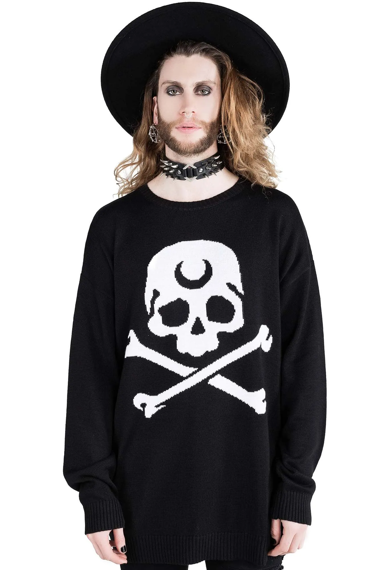 Urban Casual Look windy days 2 The Bone Knit Sweater