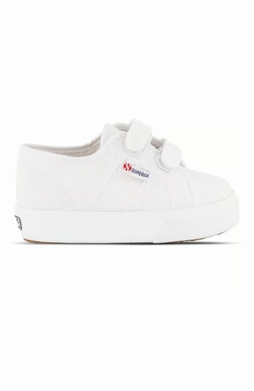 Sustainable Sole Construction 2730 Kids Straps White
