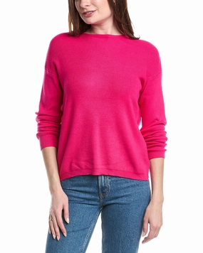 525 America Harlow Wrap Front Pullover Modern Knit Comfortable knit piece