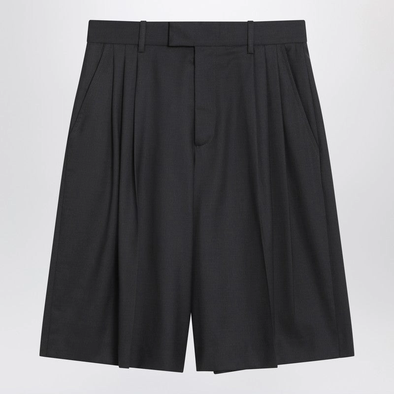 Everyday Comfort 6397 Women's Bermuda 3-Pleat Asphalt In Wool
