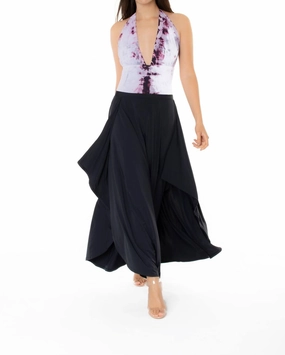 Fresh Style Organic Cotton Maria Skirt In Navy