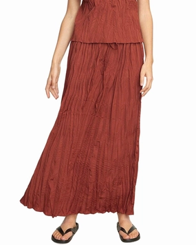 Modern Citizen Ariel Tie-Front Crinkled Skirt Occasion Dressing