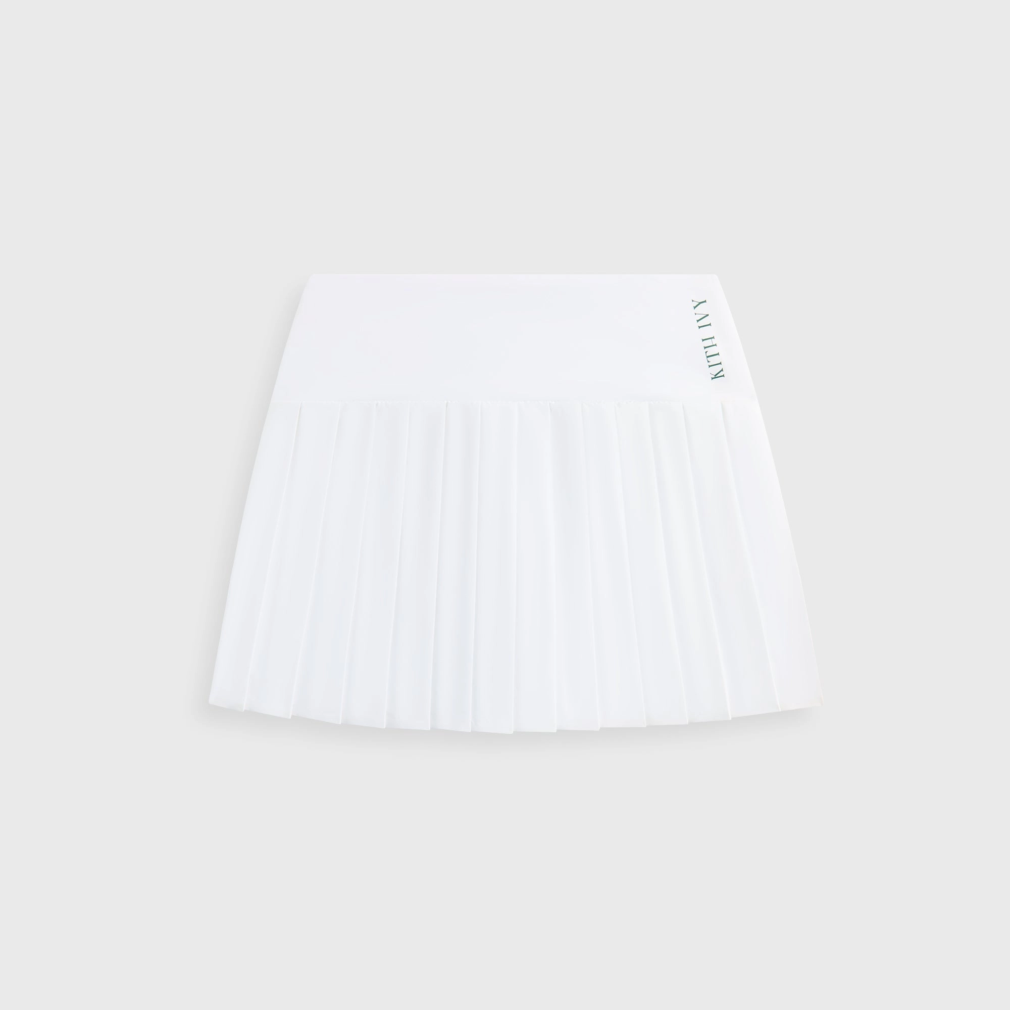 Kith Ivy for Wilson Women's Eastside Tennis Mini Skirt - White Photography Session