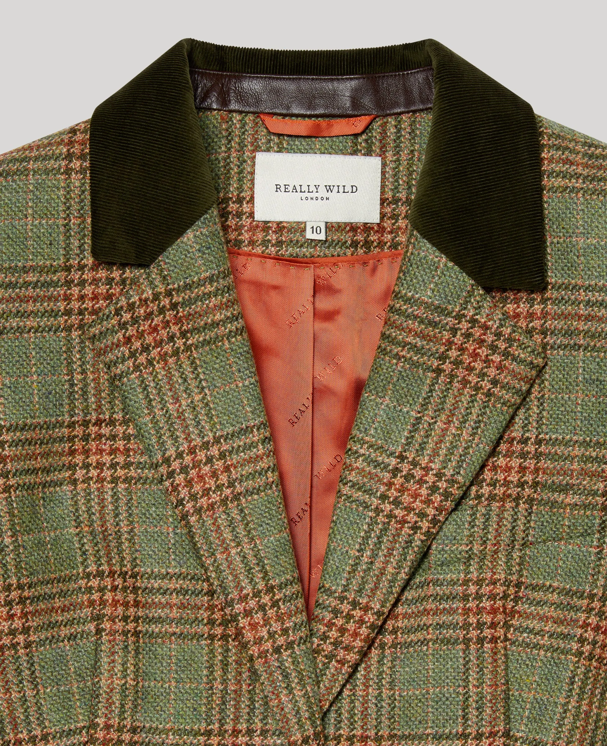 Wellington Tweed Longline Jacket Thermoregulating Lining Versatile Layering