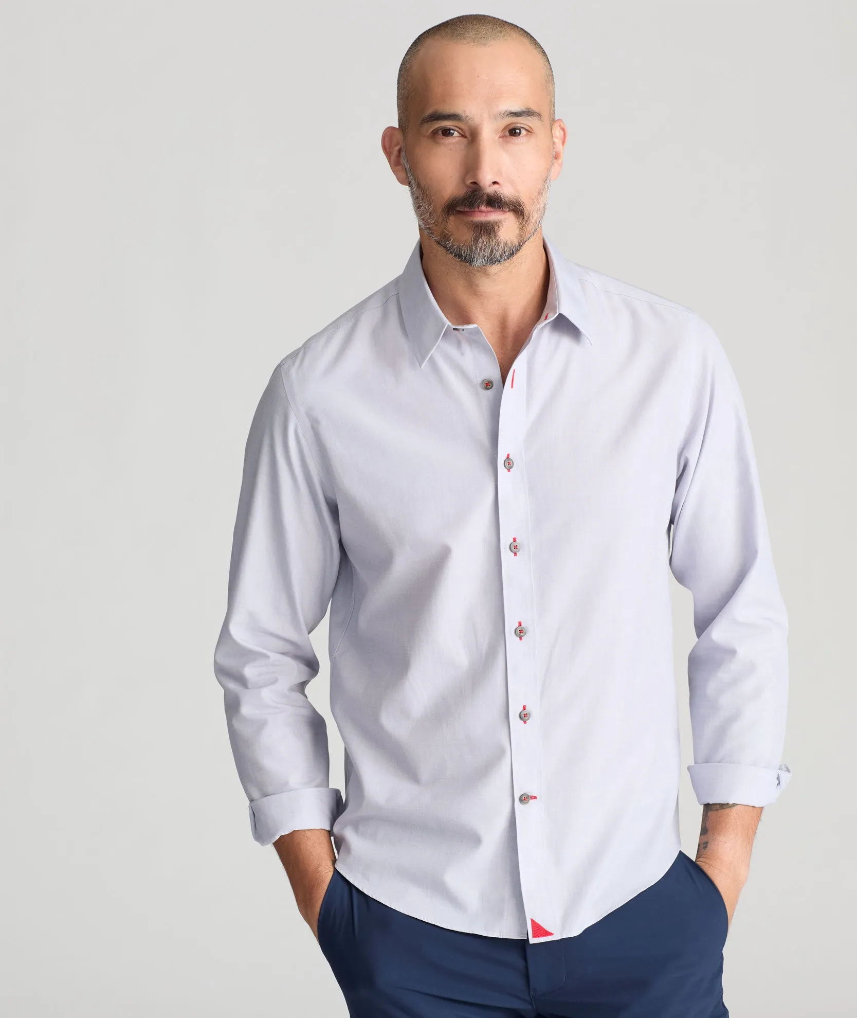 Loose Comfort Budget Friendly Wrinkle-Free Rubican Shirt