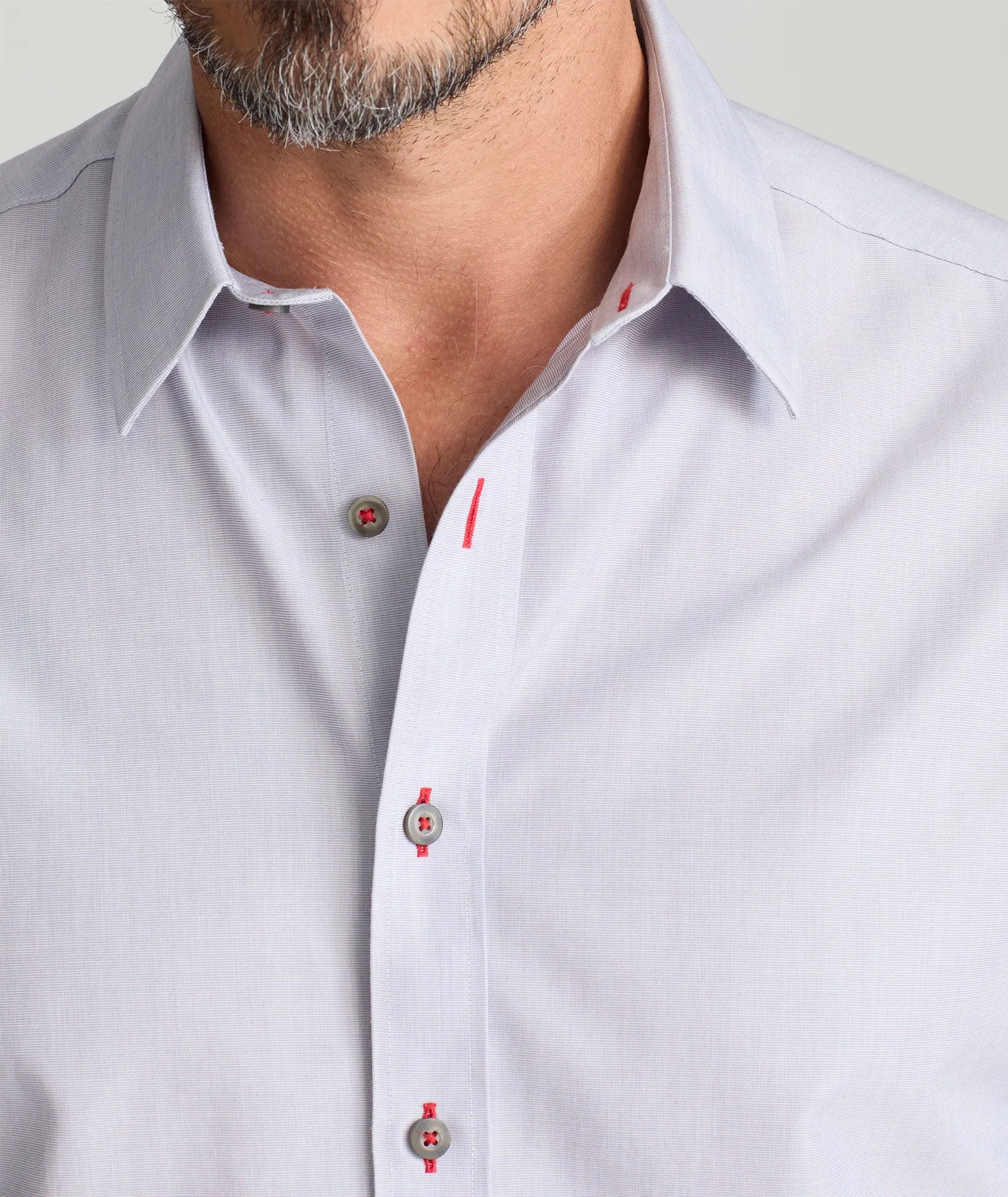 Dressy look Wrinkle-Free Rubican Shirt