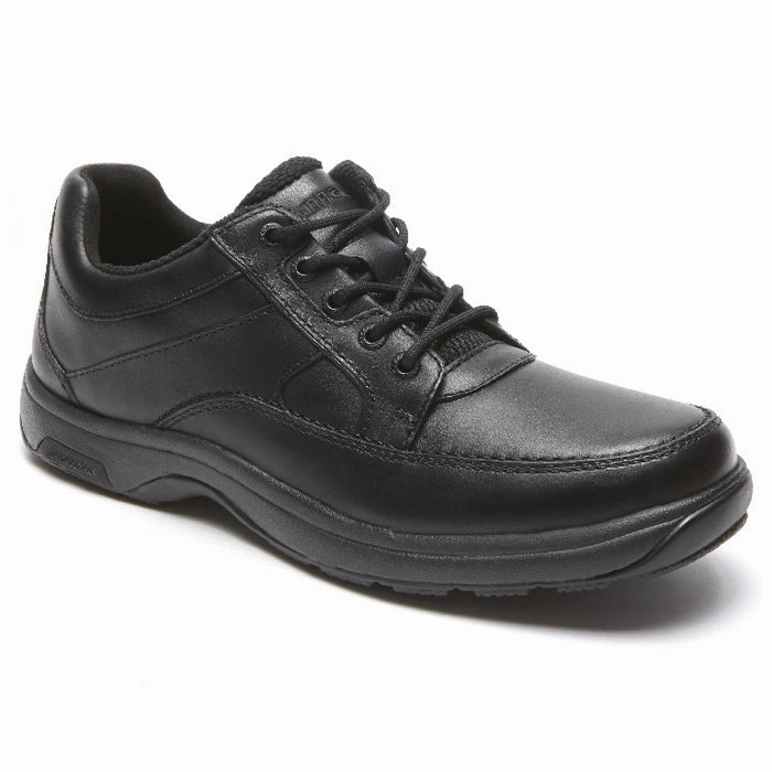Heel Hug Steady Steps Mens Dunham Midland Oxford Black