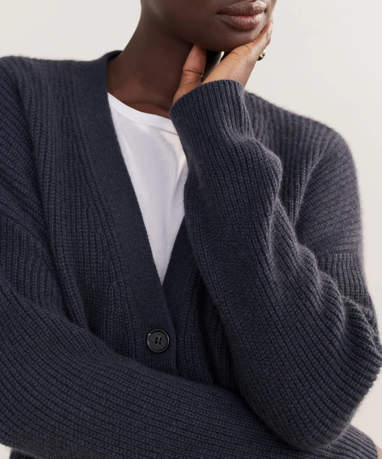 Cashmere Cocoon Cardigan Cold Ready