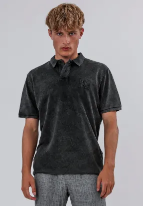 ACID POLO BLACK Bohemian style Simple and Relaxed