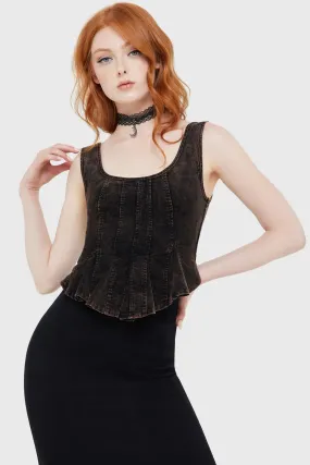 Dreadmire Corset Top Odor Neutralizing Technology BreathableFabric