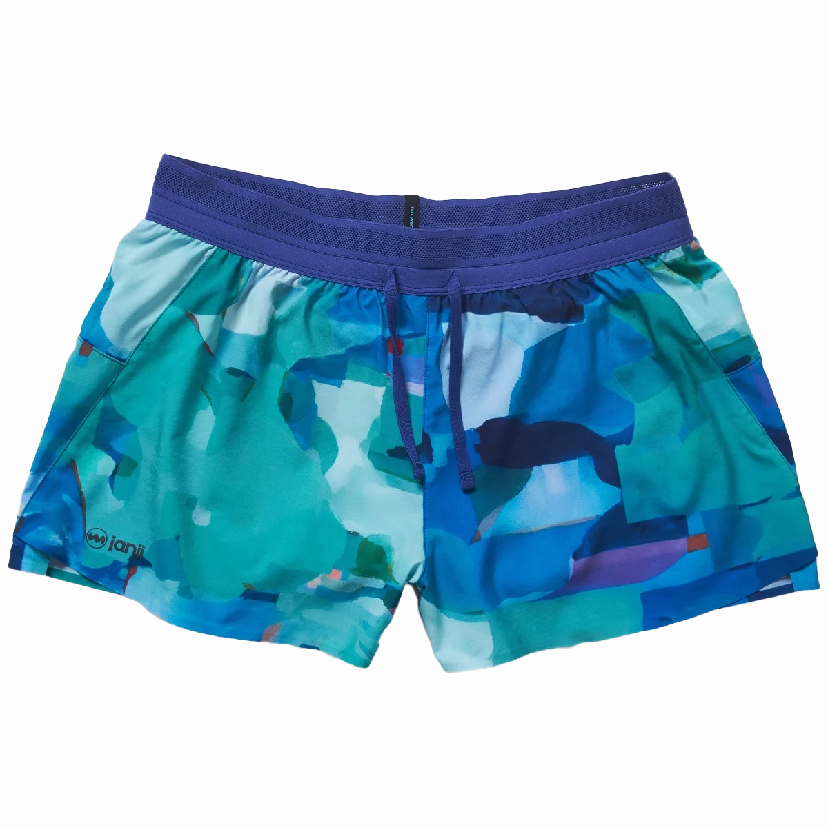 Women's AFO 3" Middle Short Polyester fabric Comfy Style