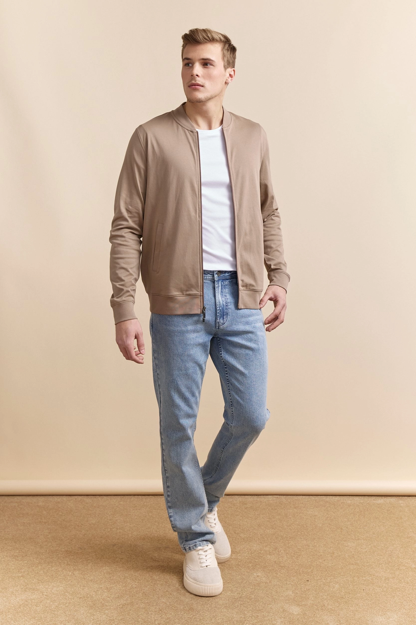 Quick Wash Sustainable Denim Production Five pockets Slim fit jean