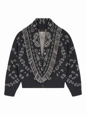 Alanui Women's Sweaters Double Layered Collar Anti Pilling