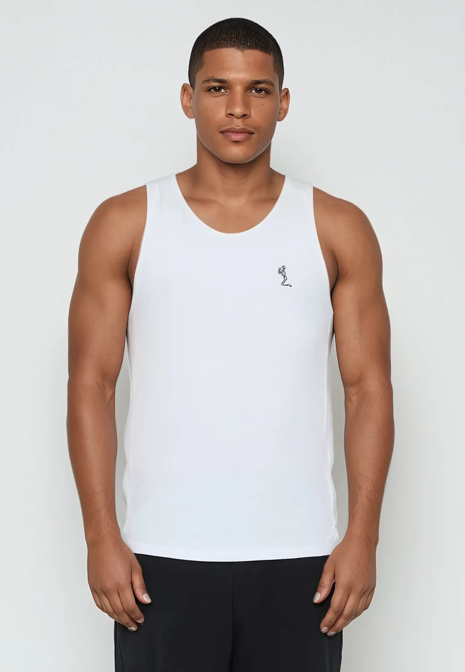 ALBION VEST WHITE High Density Fabric Chilly Day Wear