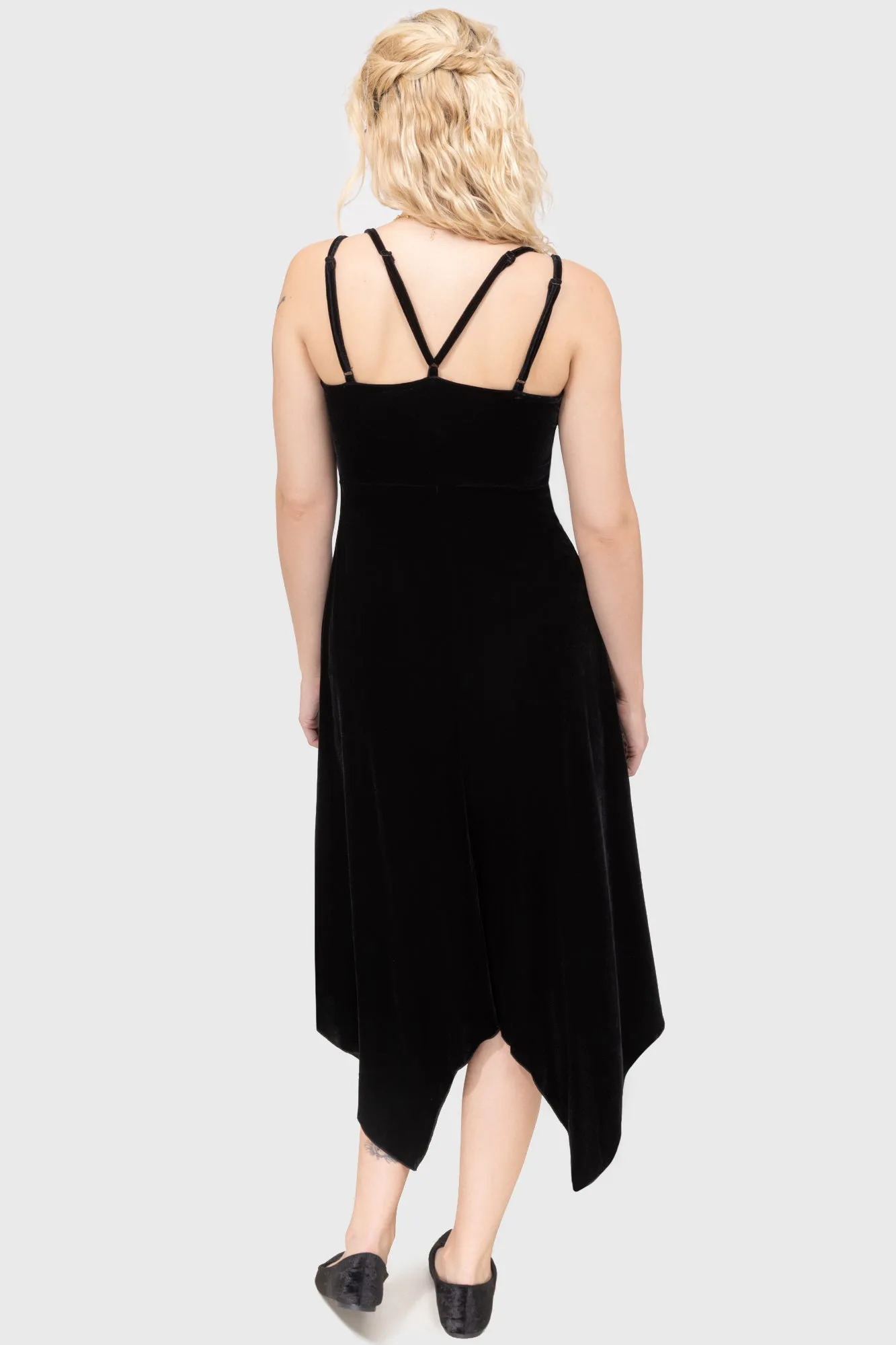 Hidden Pocket Natural Texture Duskmourn Dress