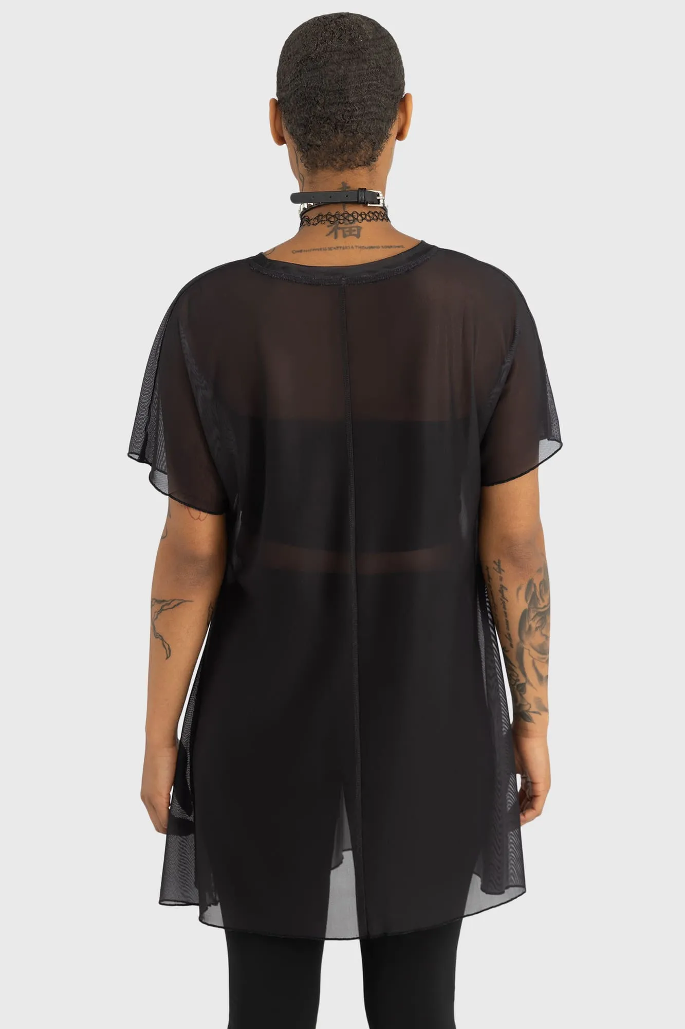 I'm Your Friend To The End Longline Top Active Fashion EcoFriendly Dye