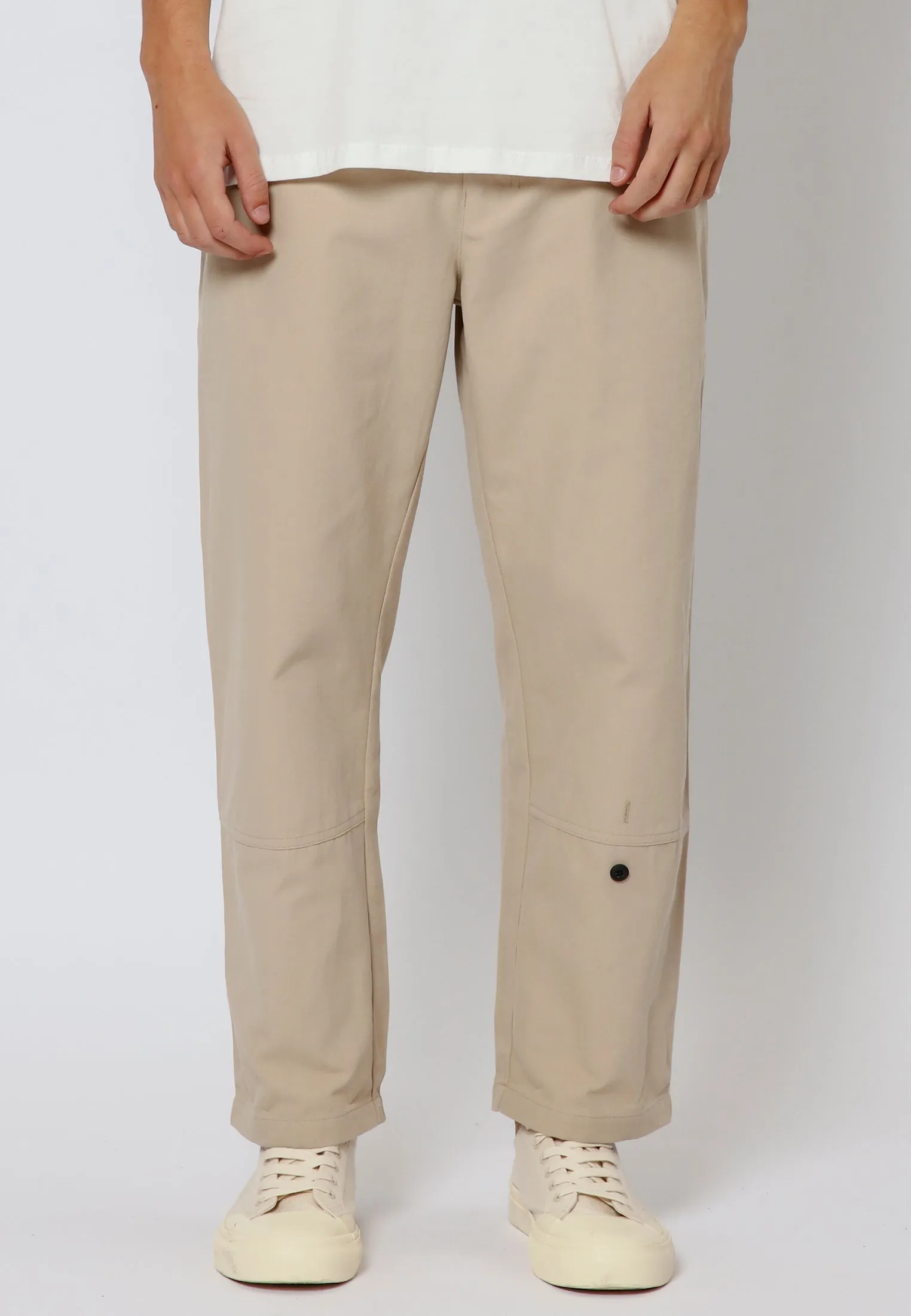 BUTTON CHINO STONE All-Purpose Wear