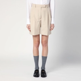Thom e Women's Bermuda Shorts In Cotton Blend Camping Gear