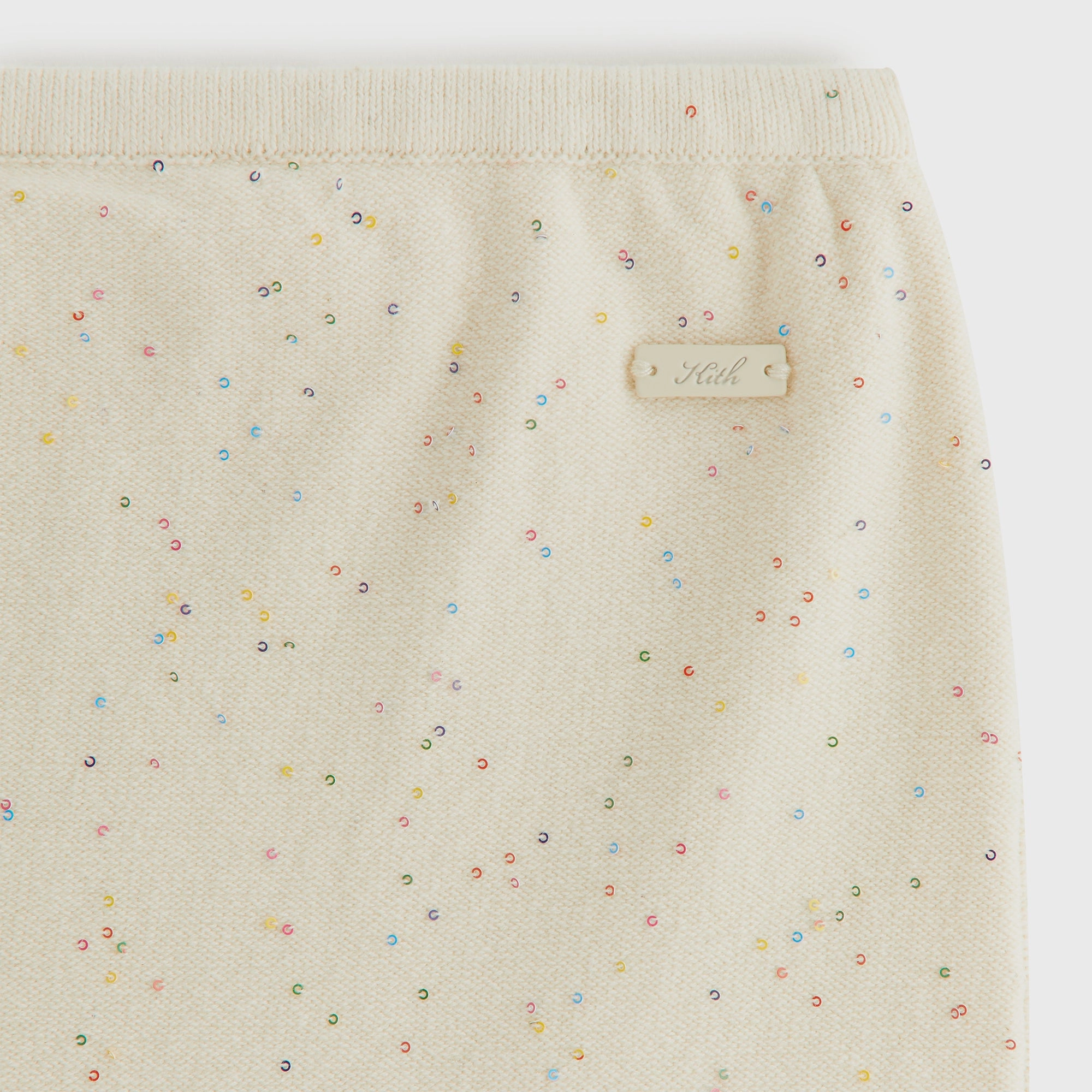 Outfit Flow Texture Focus Kith Women Bardot Sequined Mini Skort - Sandrift