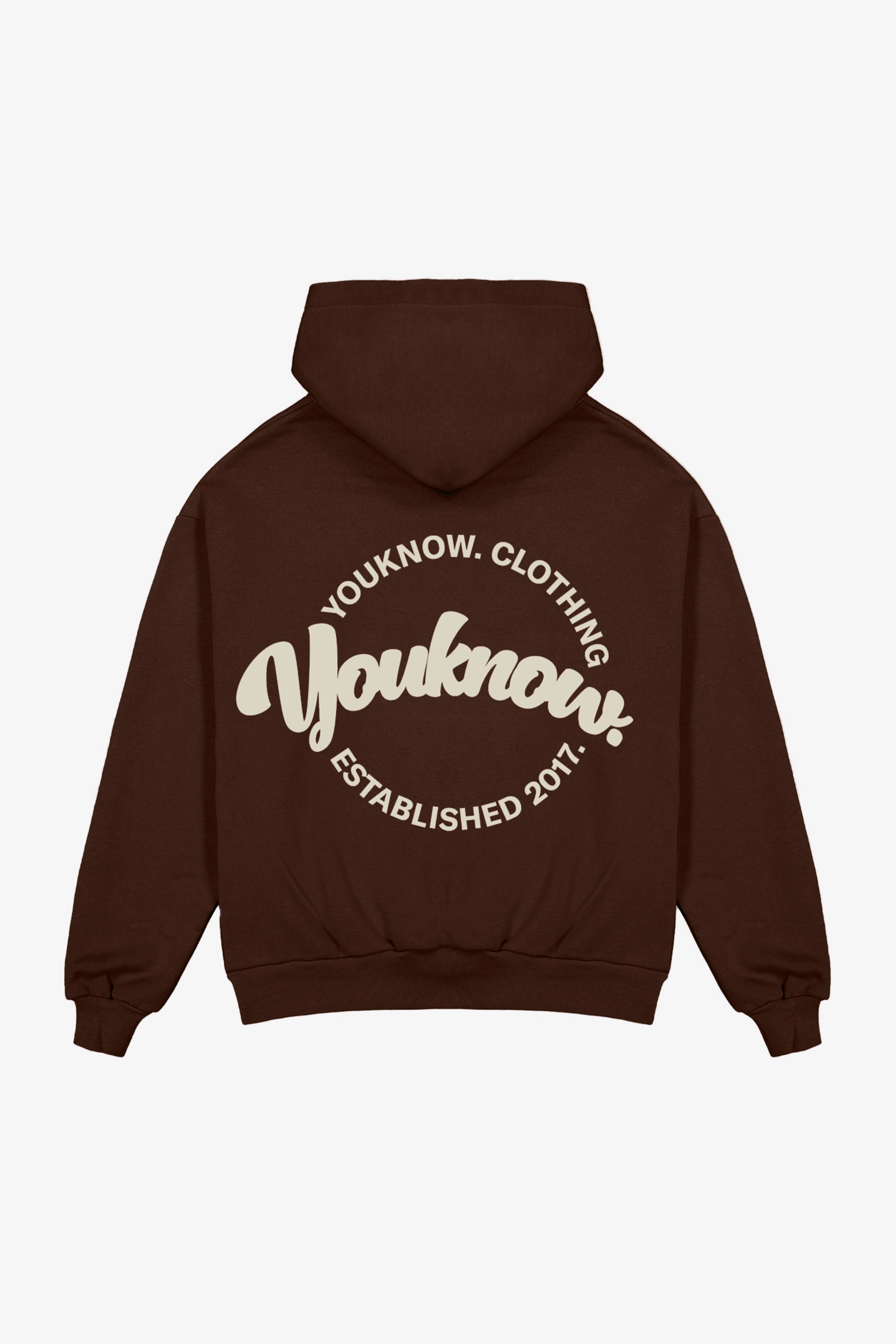 CIRCLE HOODIE | Chestnut Pika like