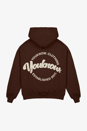 CIRCLE HOODIE | Chestnut Pika like