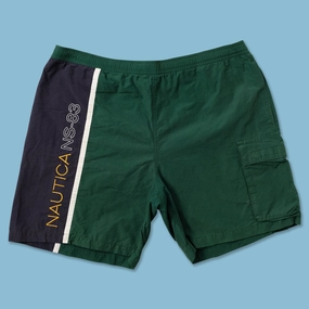 All Season Wear Vintage Nautica Swimming Shorts XLarge Fashion staples Fashionable Wear