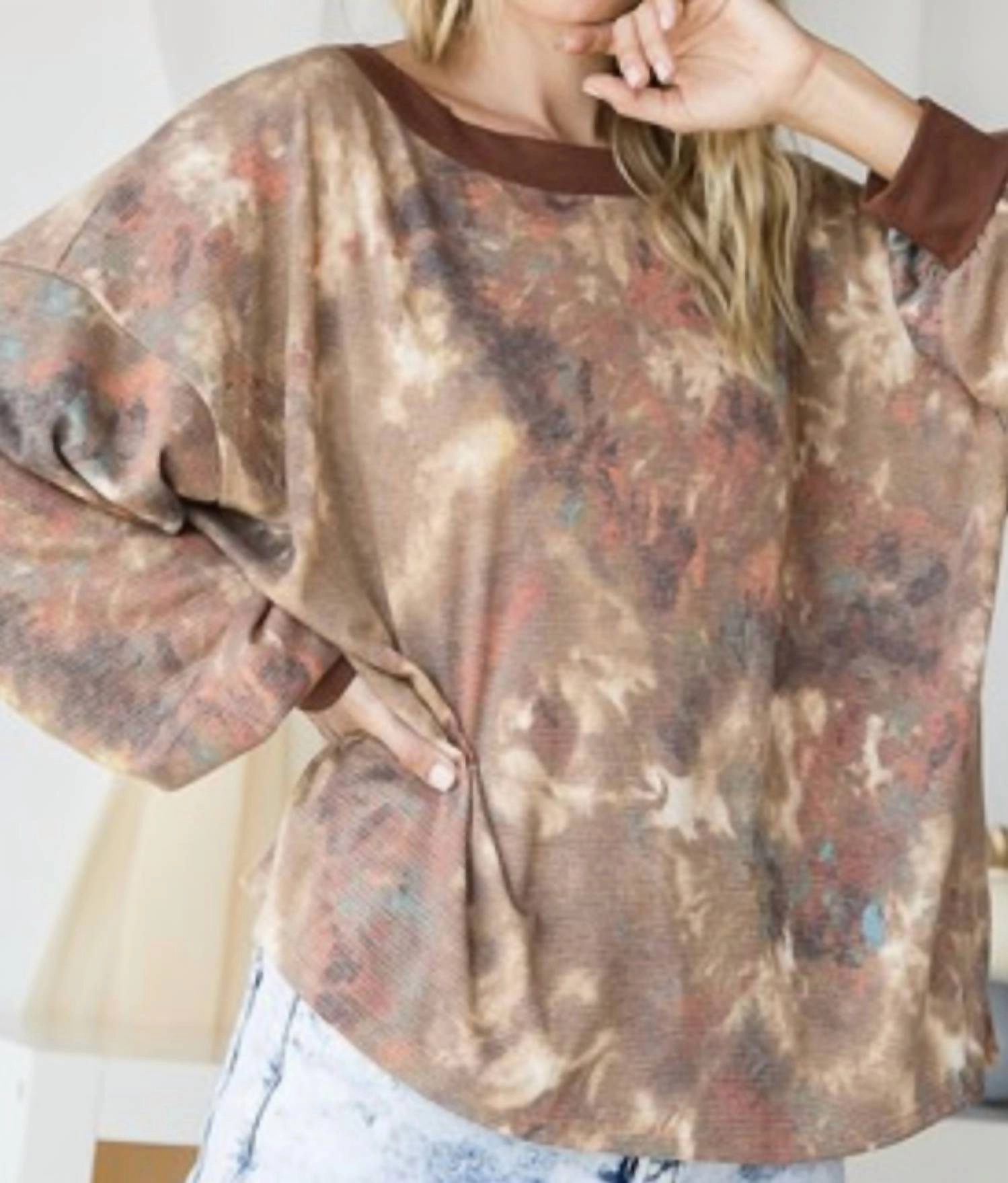 Amber In Brown Multi Casual Comfort Layer Breathable mesh panel