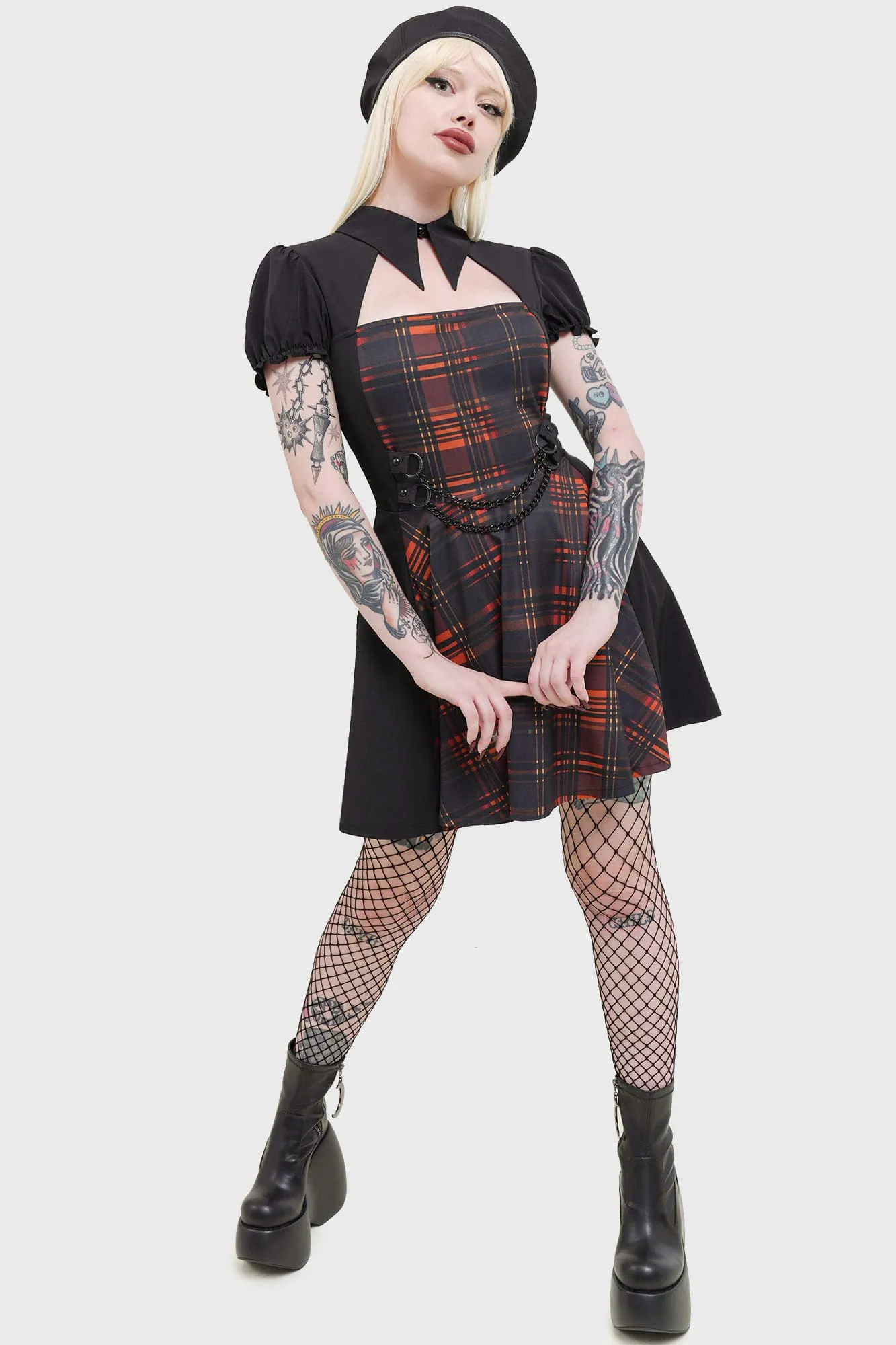 Tulle Flow Street Edge Amberic Dress