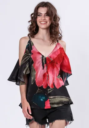 AMETRINE TOP PRIME PINK Fashionable Wear Adjustable Hem