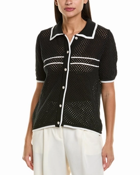 ANNA KAY Edmounde Cashmere-Blend Polo Sweater Everyday Chic Comfortable fit