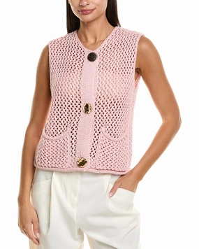 ANNA KAY Lorane Cashmere-Blend Cardigan Quick Dry Weave Fashion Essential