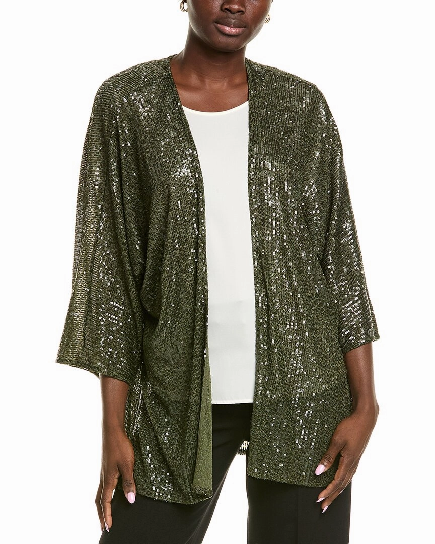 Anne Klein Kimono Cardigan Cozy Designs Knit Fit