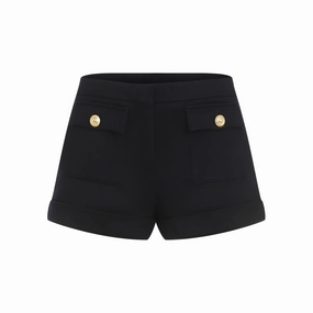 AbrasionResistant Striped Design Virgin Wool Bermudas