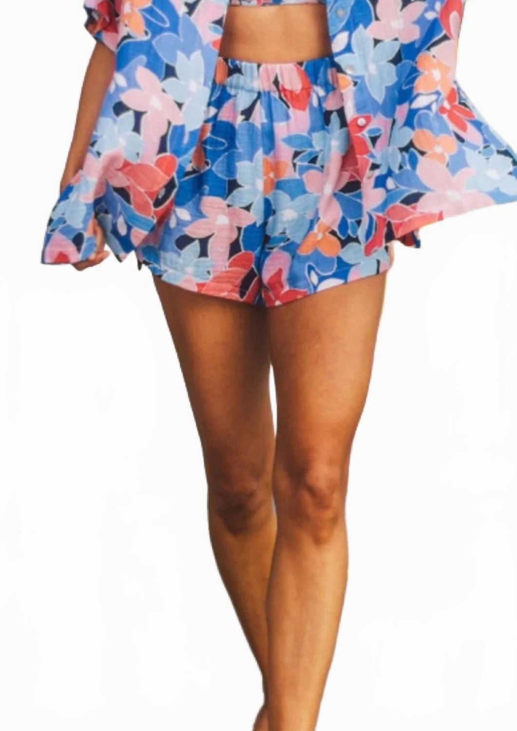 MoistureWickingLining Earth Tones Arrow Sunset Short In Multi
