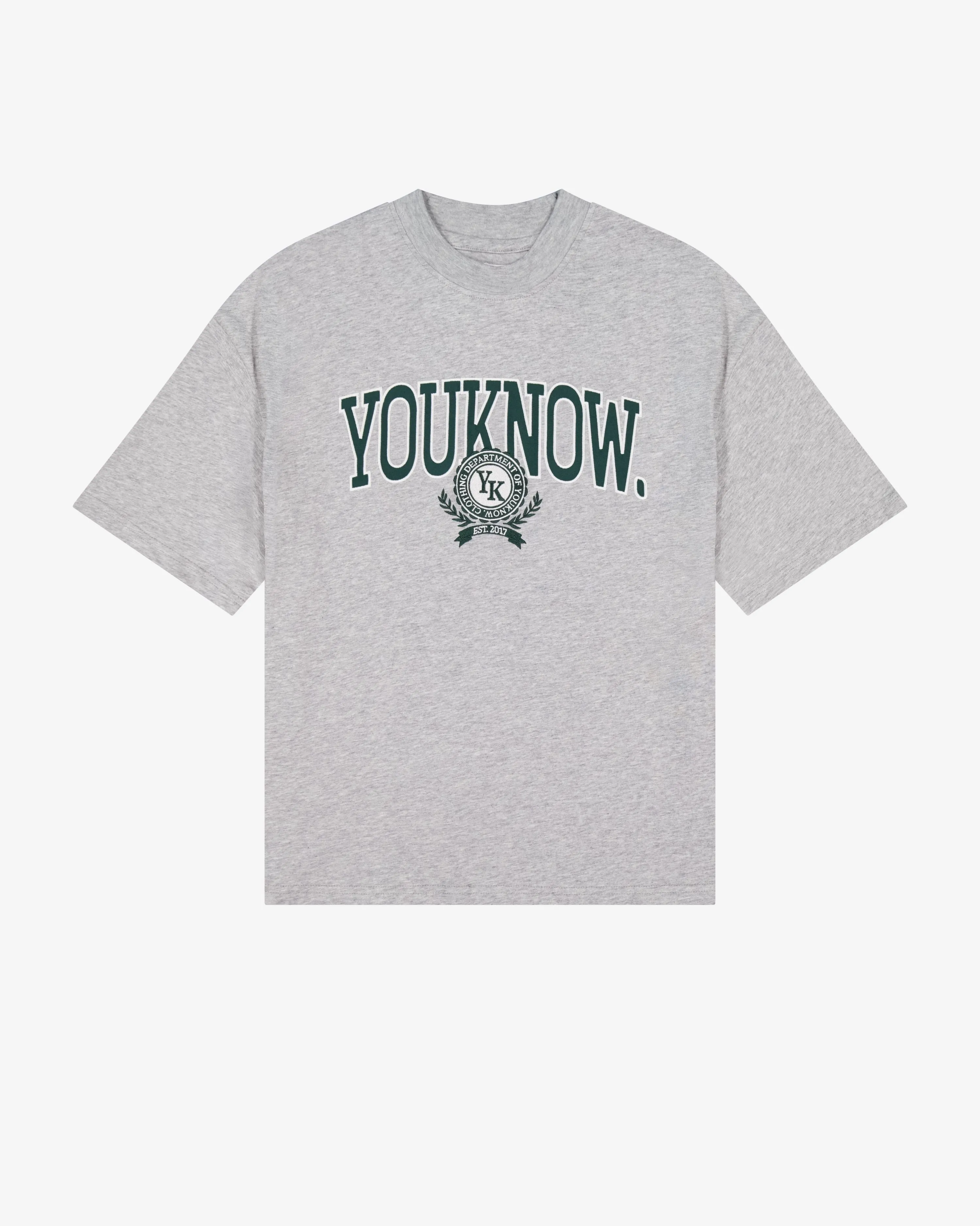 Dept. of YKC Tee | Grey Seasonal Layering Versatile and Comfortable