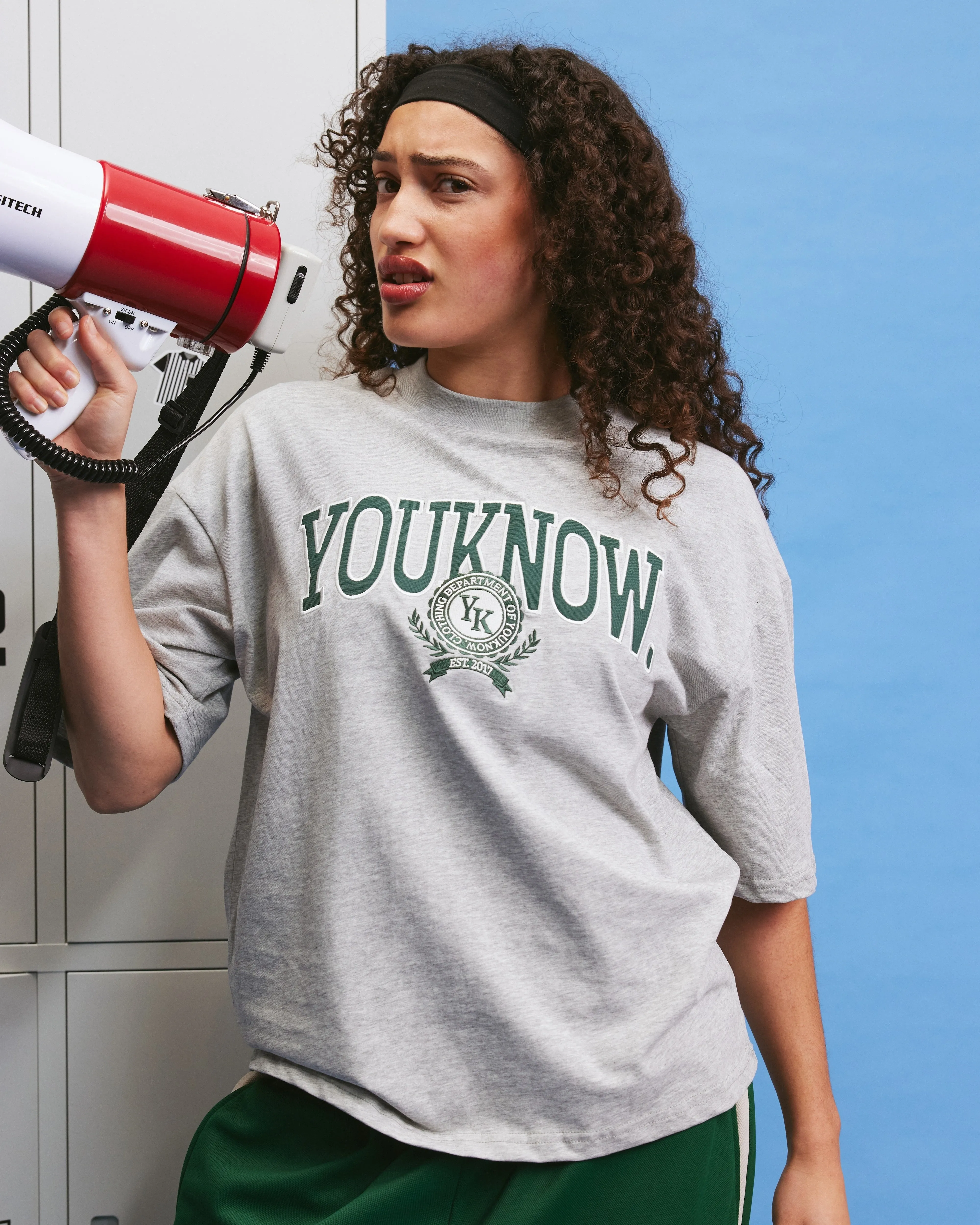 Dept. of YKC Tee | Grey Comfy Pieces Summer Style