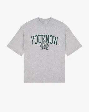 Dept. of YKC Tee | Grey Seasonal Layering Versatile and Comfortable
