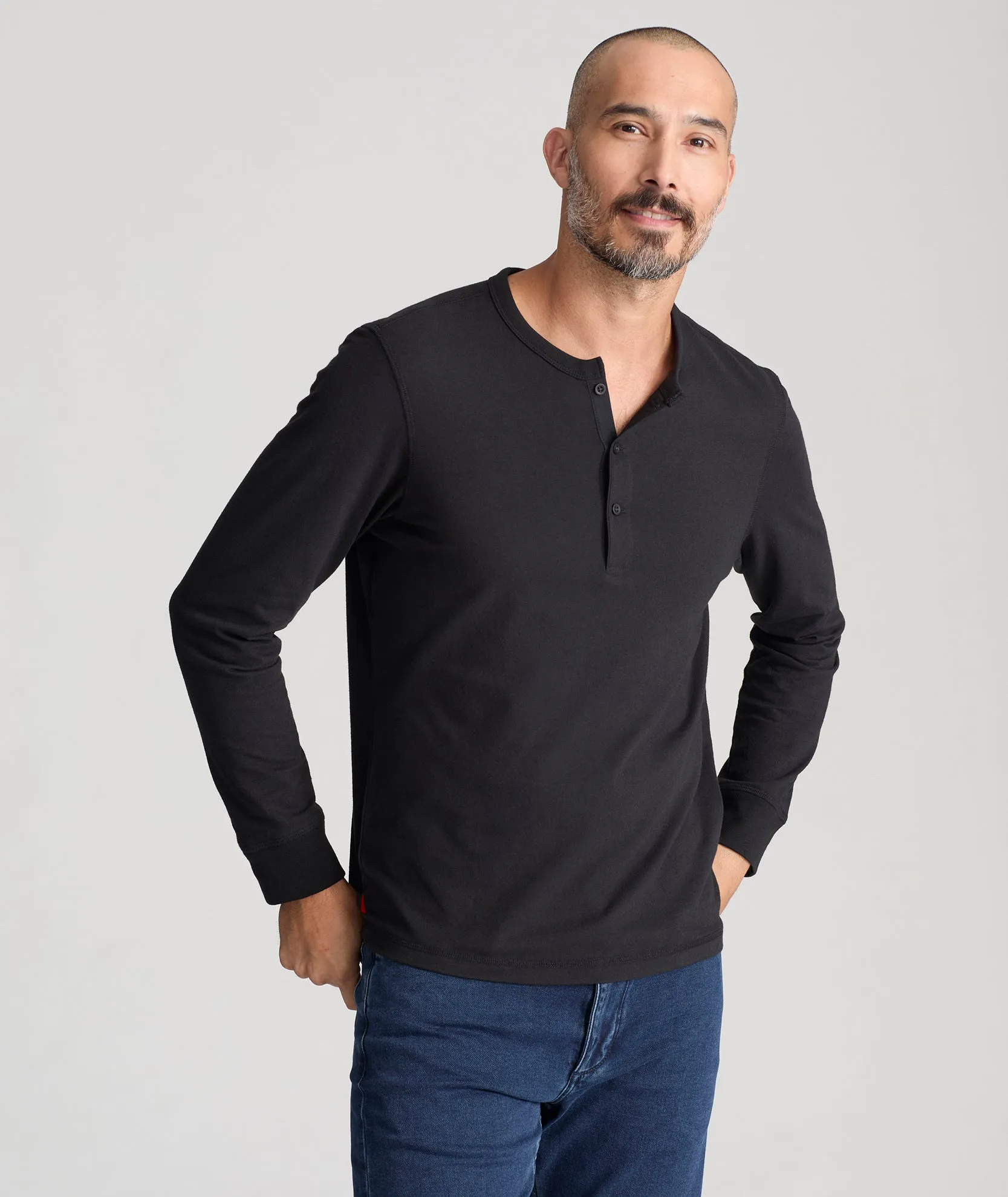 Ultrasoft Henley Cozy Wardrobe Elegant and Relaxed
