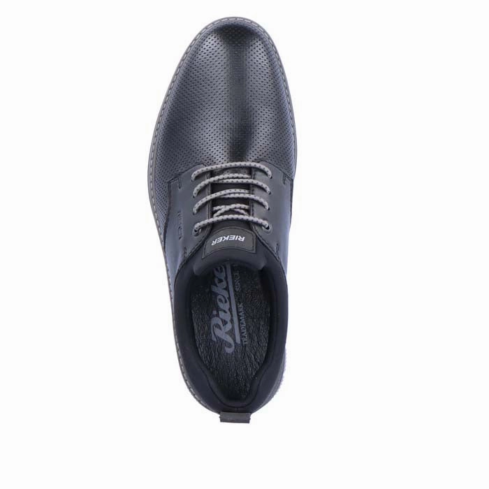 Mens Rieker Dustin in Black/Black/Black Activity Fit