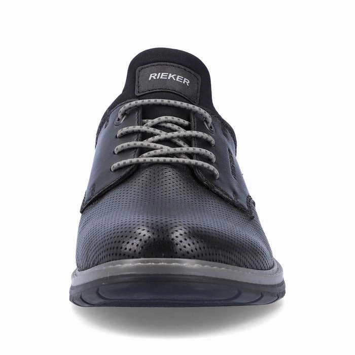 Anti Static Finish Shock Resistance Mens Rieker Dustin in Black/Black/Black