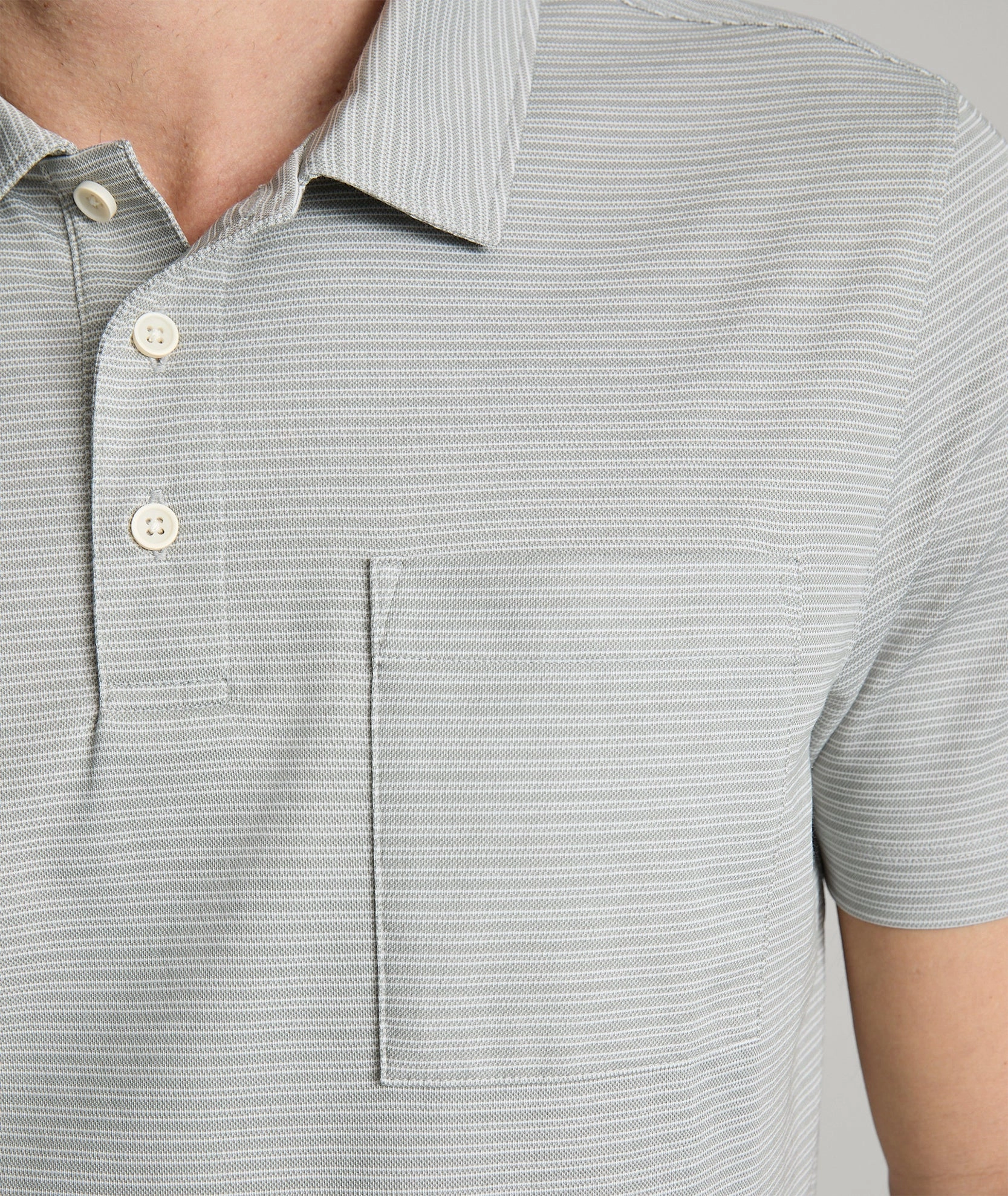 Trendy Appeal Striped Performance Polo