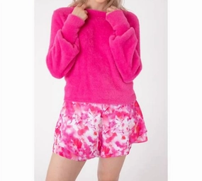 Cozy Everyday Wear Smart Style Aprs Ski Sweater In Barbie Pink