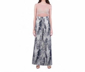 Boundless Pant-Skirt In Frosted Stone Stylish Vibe Lightwear Look