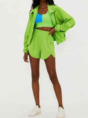 Cliff Short In Palm Garden Green equestrian wear t shirt