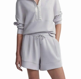 Atrium High Rise Short In Vapour Blue Quick Dry Material tank top