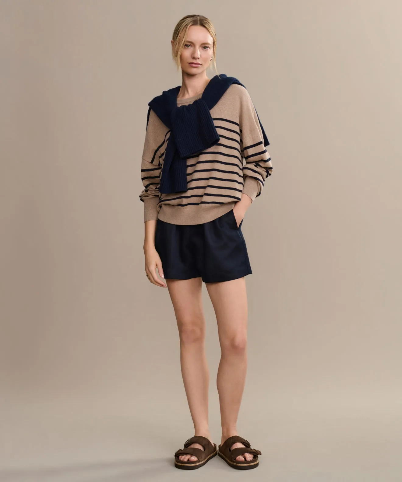Avery Crewneck ZeroWaste Manufacturing Thermal Insulation