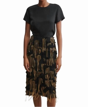 Ayva Skirt In Black All Day Comfort