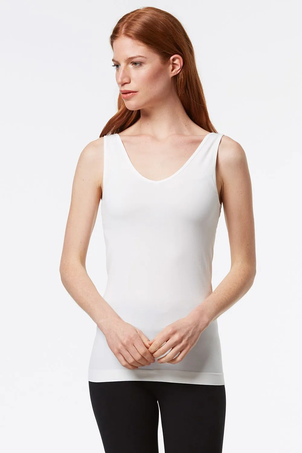 Seasonal Outfit Back to front seamless camisole